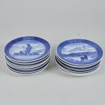 1591 5158 CHRISTMAS PLATES